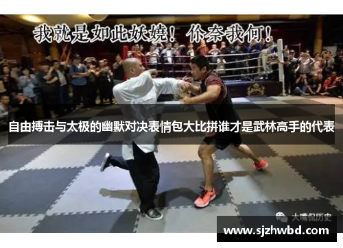 自由搏击与太极的幽默对决表情包大比拼谁才是武林高手的代表